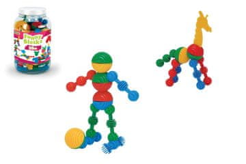 Wader Funny Block plastic 58pcs gradniki v plastični škatli