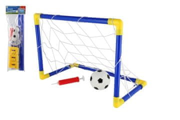 Teddies Otroški nogometni gol iz plastike 44 x 31 cm