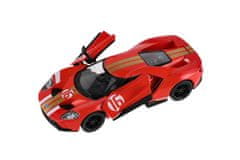 Teddies Avto Kinsmart Ford GT 1:38 kovina/plast 12,5cm 3 barve za povratno raztezanje