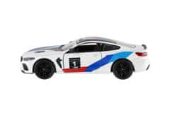 Teddies Avto Kinsmart BMW M8 Competition Coupé 1:38 kovina/plast 12,5cm 4 barve za povratno raztezanje