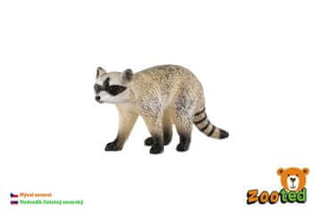 Raccoon severni zooted plastika 8cm