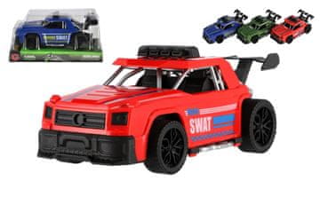 Teddies Dirkalnik 16 cm iz plastike z vztrajnikom 3 barve v blisterju