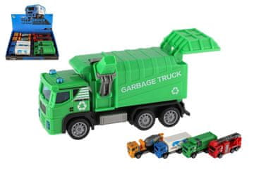 Teddies Avto tovornjak plastika 15cm za izvlečni 4 vrste