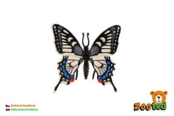 Tropski metulj Papilio/ metulj iz plastike 8cm