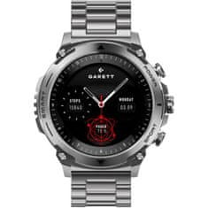 Garett Pametna ura Atom Silver Steel