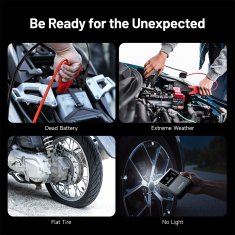 TOPDON Avto Jump Starter JumpSurge V1200air/10000mAh/1200A/6,0l bencin/4,5l dizel