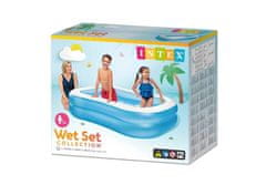 Alltoys 57180NP Družinski bazen 203 × 152 × 48 cm