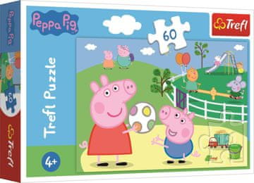 Trefl Puzzle Peppa Pig - Zabava s prijatelji / 60 kosov