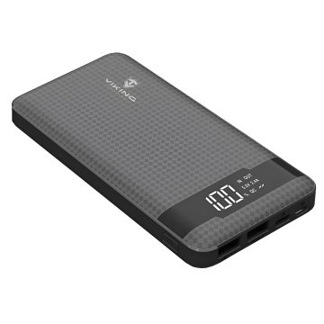 Viking POWER BANK PN-961PD QC3.0 10000mah, QUICK CHARGE 3.0, črna