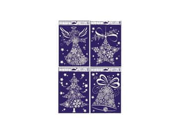 Lepilo za okenske folije 300x200 mm slike mešanice kosmičev