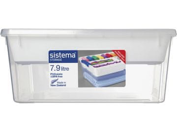 Sistema Storage Škatla za shranjevanje z odstranljivim pladnjem 7,9 l