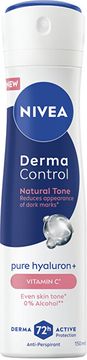 Nivea Derma Control Natural Tone Spray Antiperspirant 150 ml