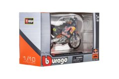BBurago - Motocikel Red Bull KTM Factory Racing, KTM 450 Rally - Rally Dakar, 1:18