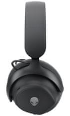 Alienware Dell Pro gaming slušalke brezžične črne