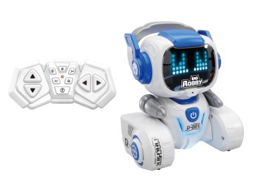 Robot Robby RC daljinski upravljalnik 13x9x15 cm