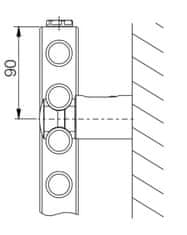 Korado Koralux Linear Comfort KLTM 1820/450 772W COLOR 35 KLT-182045-00M35