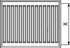 Kermi Radiator Profil Kompakt FKO 11 600X1200 1175W BEL FK0110612
