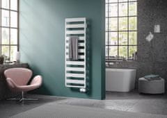 Kermi Kopalniški element, cevast Casteo-E 986X500MM SREBRNA FKS DESNA CTE10100050WJXK