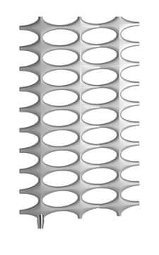 Kermi Cevasta kopalniška armatura Ideos-V 1133X758MM 564W SREBRNA IDV10120075WMXK