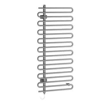 Kermi Cevni kopalniški korpus Icaro-E 1841X400MM SREBRN FKS LEVO CRE1A180040WIXK