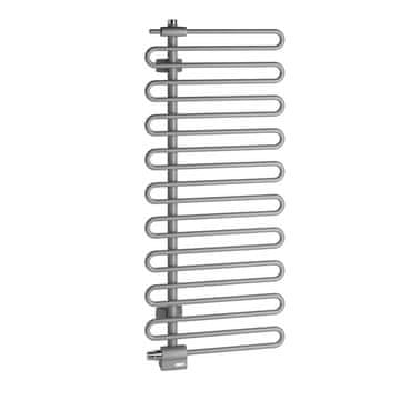 Kermi Cevasta kopalniška pipa Icaro 1446X600MM 628W SREBRNA LEVA CRV1A140060WXXK