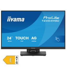 iiyama ProLite T2454MSC-B3AG 60,5cm (24") FHD IPS zvočniki črn dotik informacijski / interaktivni monitor
