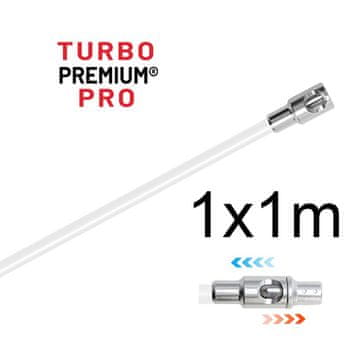 Palica za hitro zapenjanje dolžine 1 m - za podaljšanje čistilaTURBO Premium PRO