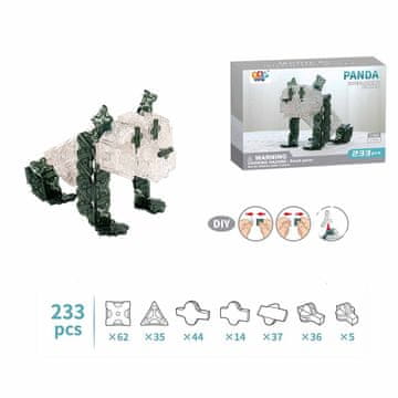 Gradbeni komplet model panda 233 kosov