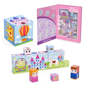 Magnetni komplet Magic Magnetic Cube - Princess