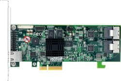 ARECA 8-portni 6Gb/s SATA PCIe 2.0 x4, RAID 0/1/1/1E/3/5/6/10/30/50/60/Single Disk/JBOD, 512 MB predpomnilnika, 2x SFF-8087,LP