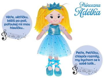 Princesa Adele 35 cm češka pojoča lutka