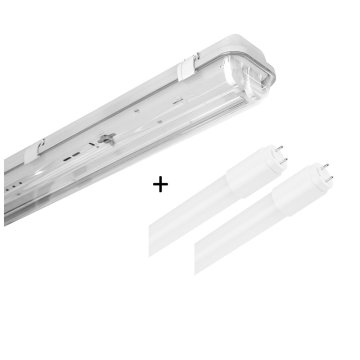 BRAYTRON AQUALINE prahotesna svetilka T8 60cm IP65 siva