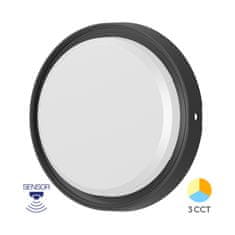 BRAYTRON BULKHEAD stenska svetilka LED 18W CCT HF IP65 črna