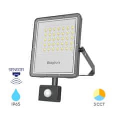 BRAYTRON FLOOD PF reflektor LED 30W CCT PIR IP65 antracit