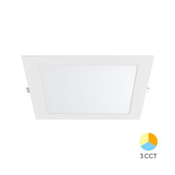 BRAYTRON BP02 vgradni panel LED 18W CCT kvadraten bel