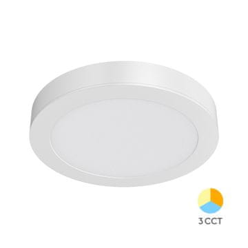 BRAYTRON BP03 panel LED 18W CCT IP40 okrogel bel