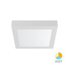 BRAYTRON BP04 panel LED 12W CCT IP40 kvadraten bel