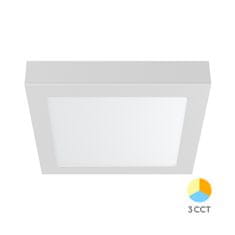 BRAYTRON BP04 panel LED 24W CCT IP40 kvadraten bel