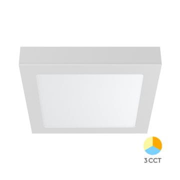 BRAYTRON BP04 panel LED 24W CCT IP40 kvadraten bel