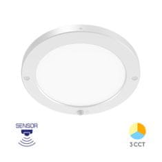 BRAYTRON BP03 panel LED 20W CCT PIR okrogel bel