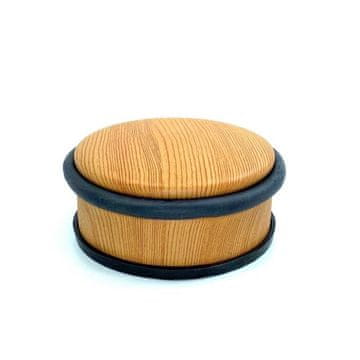 Walteco Zaščita vrat, Ø 100 x 47 mm, 1,1 kg, lesen dekor