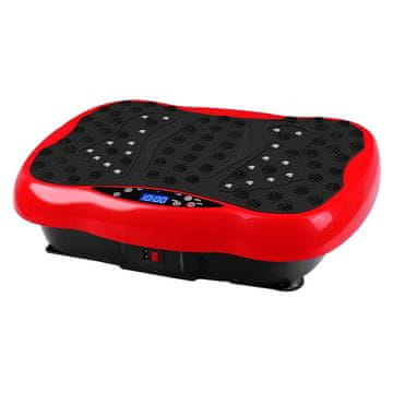 LIVEFY Fit Plate vibracijska plošča za vadbo, rdeča