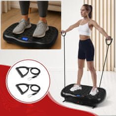 LIVEFY Fit Plate vibracijska plošča za vadbo, rdeča