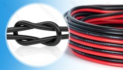 Aigostar Žica 2×0,75 črno/rdeča 10m