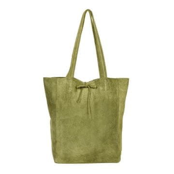 Vera Pelle Torba Vera Pelle Usnjena torba A4 olivne barve W1853607