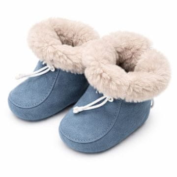 Copa cop zimski škorenjčki za dojenčke iz naravnega ovčjega krzna