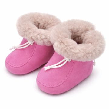 Copa cop zimski škorenjčki za dojenčke iz naravnega ovčjega krzna