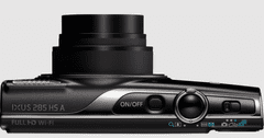 Canon IXUS 285 HS A kamera, 20.2 MP, 12x Zoom, Wi-Fi/NFC, Full HD, črni (7281C007AA)