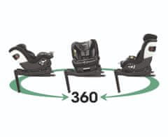 Peg Perego Viaggio Giro i-Size avtosedež, 61-105 cm, temno siv