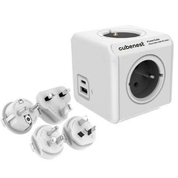 CubeNest PowerCube Rewirable USB siva